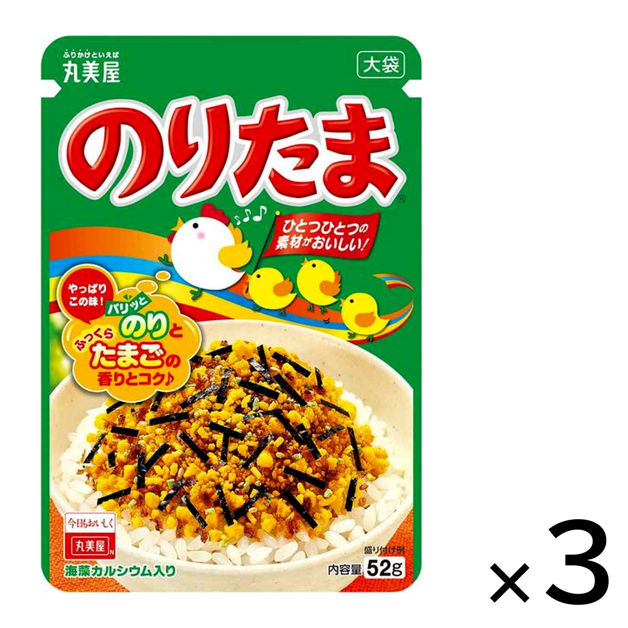 Marumiya Rice Seasoning Noritama Big【3 Set】