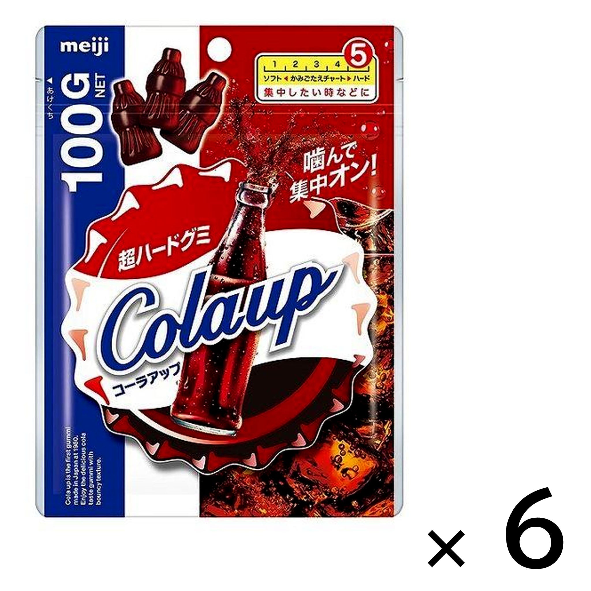 Meiji Cola Up Gummy【6 Set】