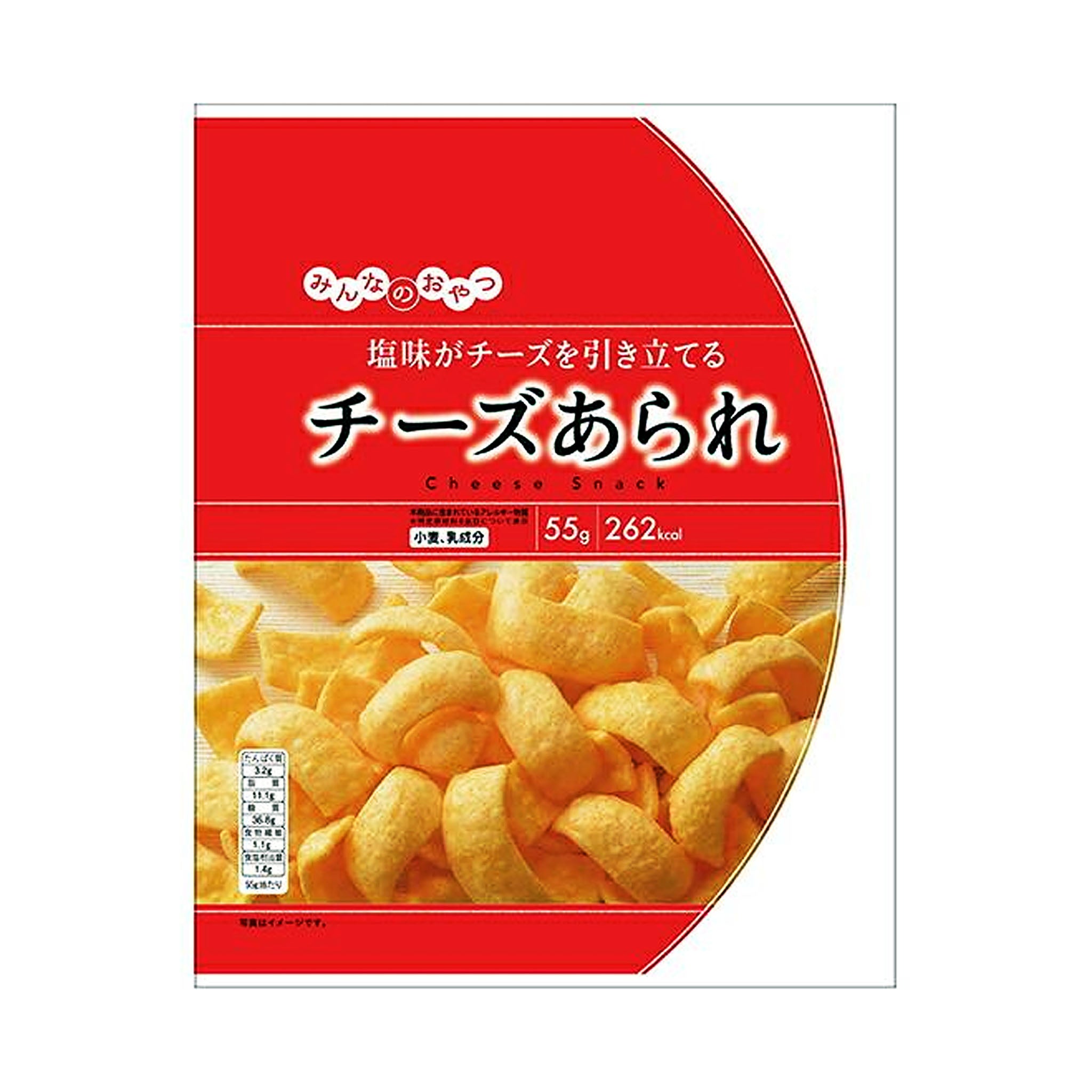 Montoile Minnano Oyatsu Cheese Rice Crackers