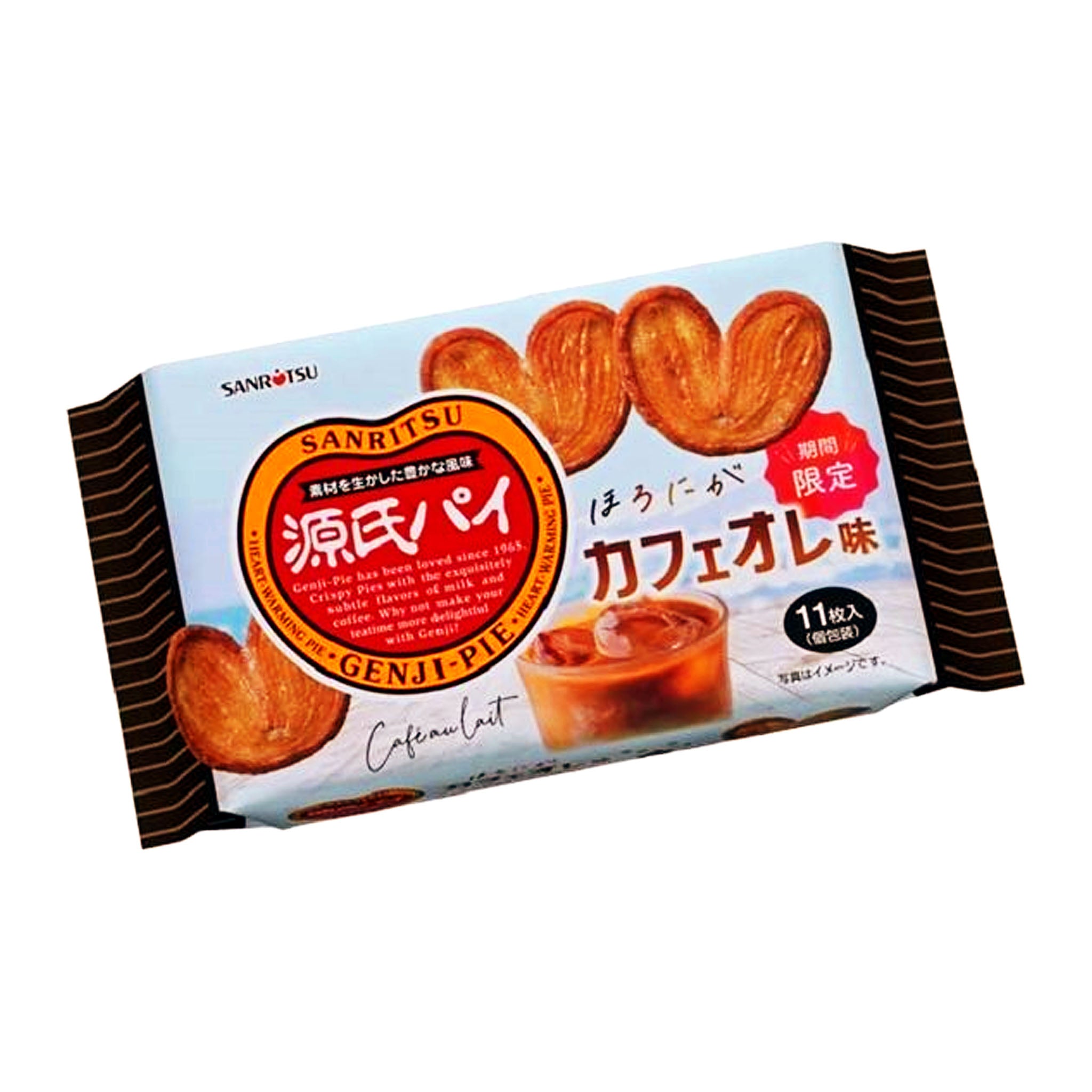Sanritsu Genji Pie Bittersweet Cafe Au Lait Flavor