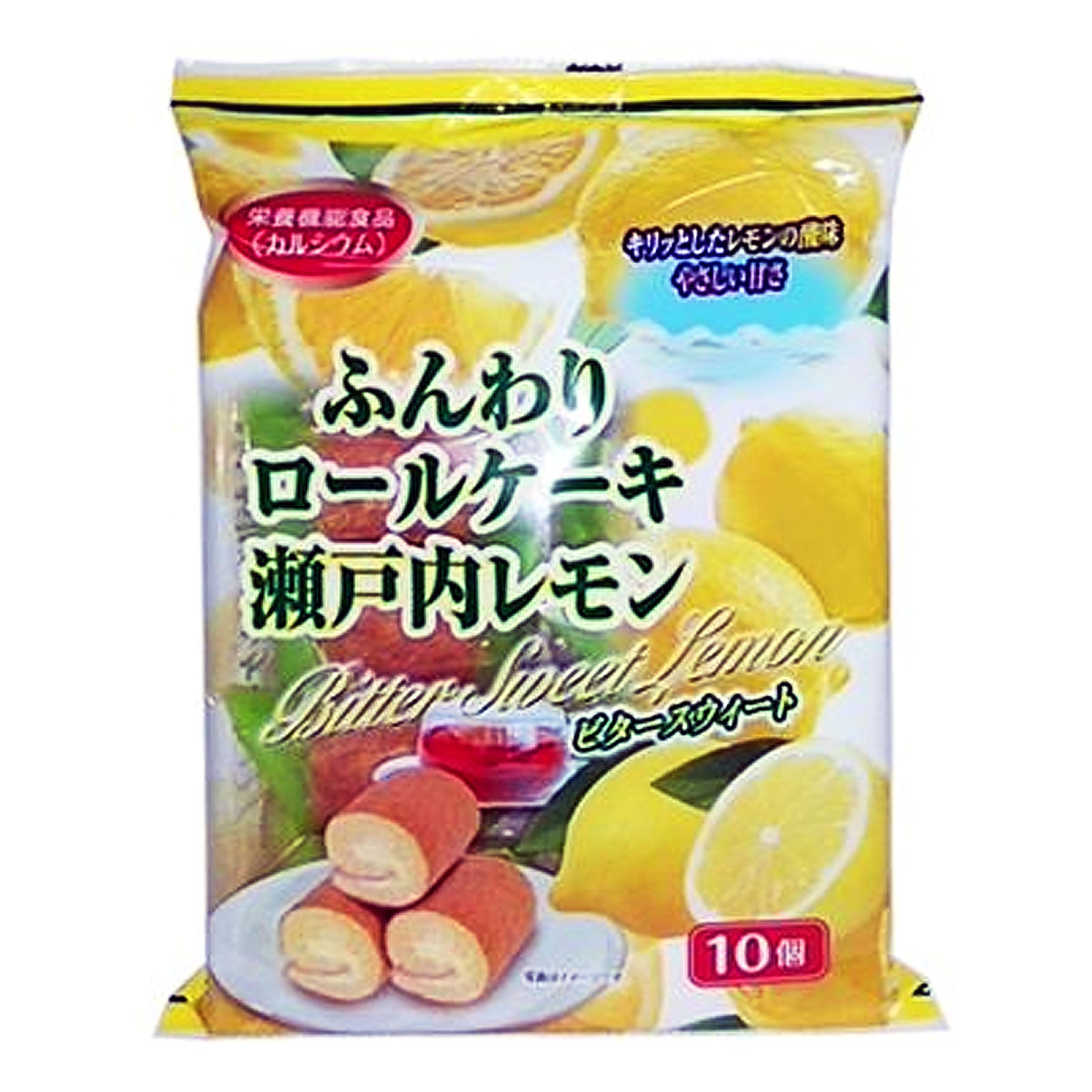 Yamauchi Seika Fluffy Roll Cake (Setouchi Lemon Flavor)