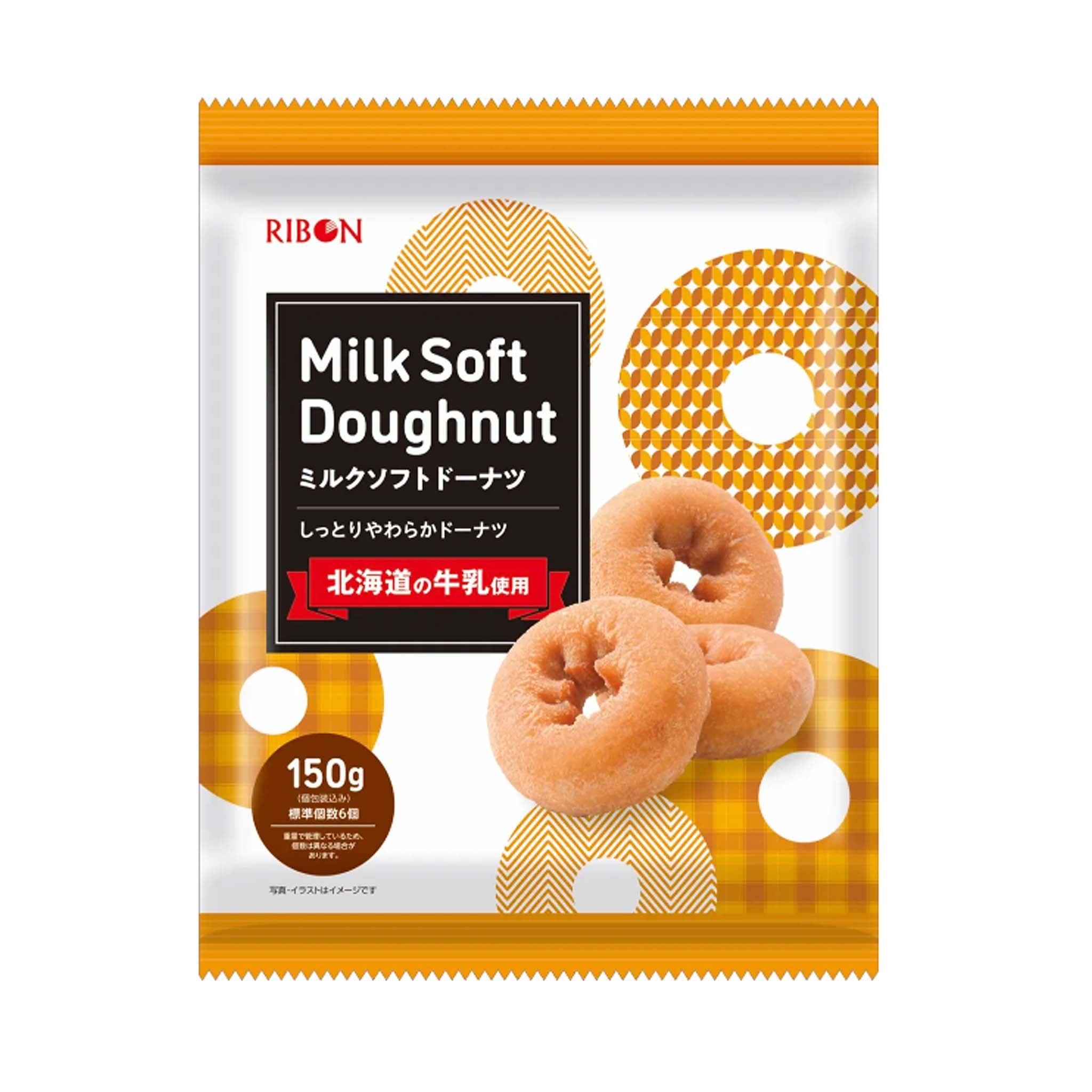 Ribon Milk Soft Donut