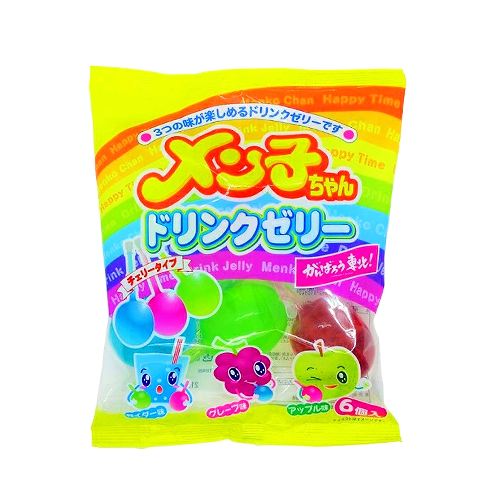 Akiyama Menko-chan Drink Jelly Freeze Pops